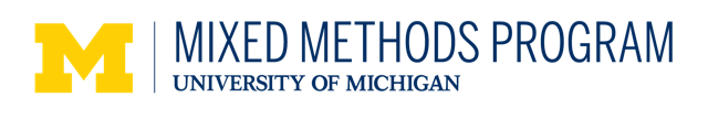 MIXED METHODS PROGRAM
